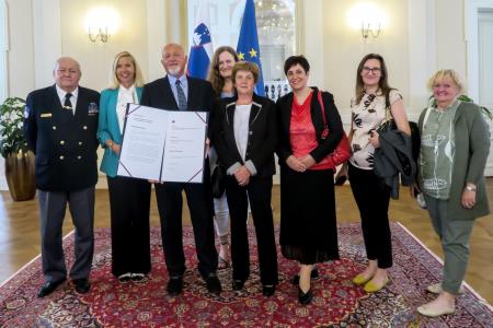 Alojz Klančišar prejel priznanje Republike Slovenije